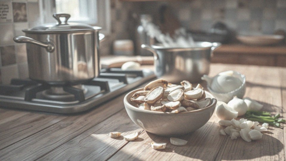Jak długo trwa przygotowanie keto zupy pieczarkowej?