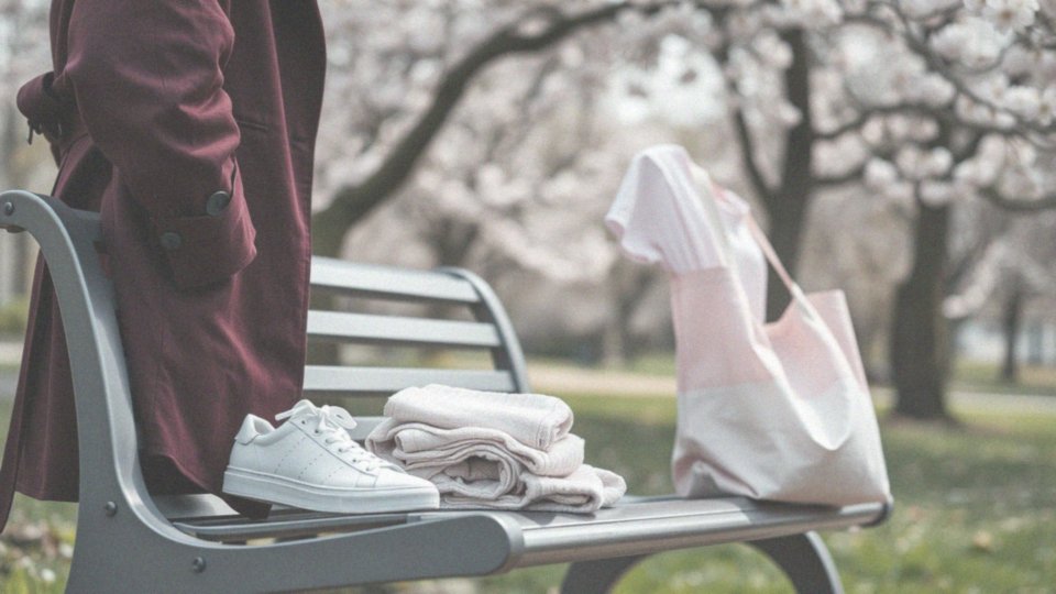 Jakie są wiosenne stylizacje z bordowym płaszczem?