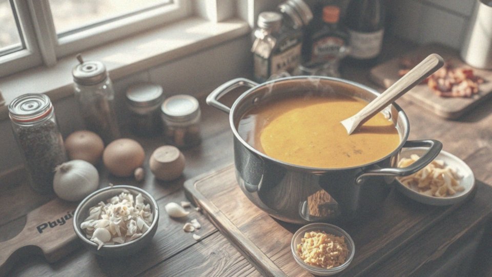 Jak przygotować keto zupę serową krok po kroku?