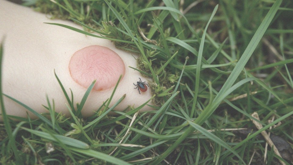 Co powoduje rumień po ukąszeniu kleszcza?