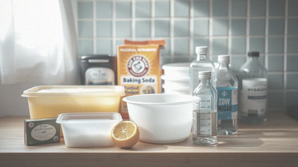 Co można stosować jako domowe środki do wybielania plastiku?