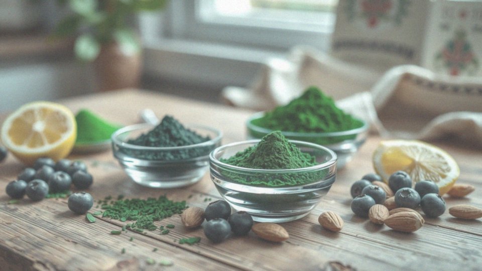 Jakie składniki odżywcze zawierają chlorella i spirulina?