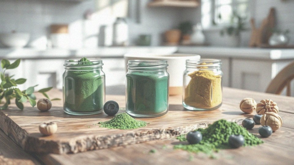 Jakie witaminy i kwasy tłuszczowe można znaleźć w chlorelli i spirulinie?
