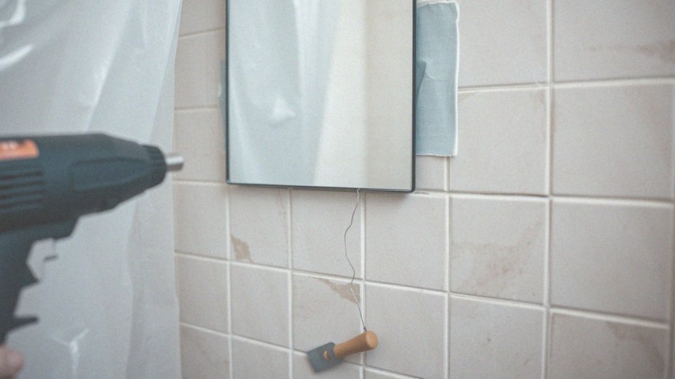 Jakie są kluczowe techniki odklejania lustra?