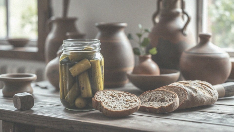 Jak ogórki kiszone wspierają procesy trawienne?