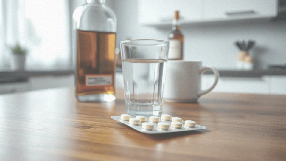 Jak alkohol wpływa na wchłanianie antybiotyku?