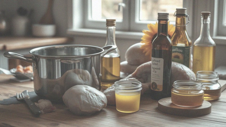 Jakie oleje są polecane do smażenia kurczaka i indyka?