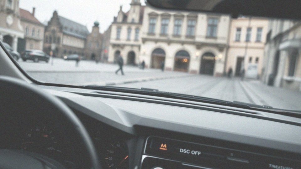 Co należy zrobić, gdy kontrolka kontroli trakcji świeci się razem z DSC OFF?