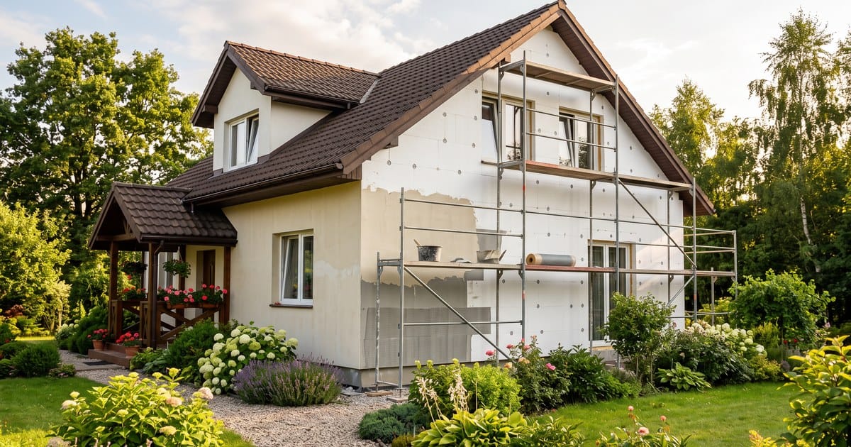 Elewacja i docieplenie domu. Jak zaplanować prace, żeby zdążyć przed jesienią?