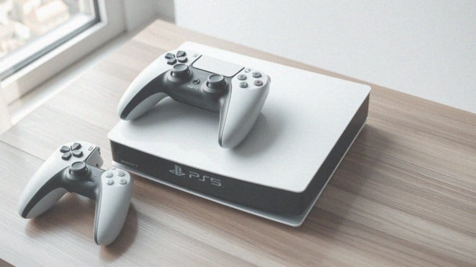 PS5 z napędem i dwa pady – idealny zestaw dla graczy